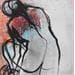 Painting Empreinte by Chaperon Martine | Painting Figurative Nude Acrylic