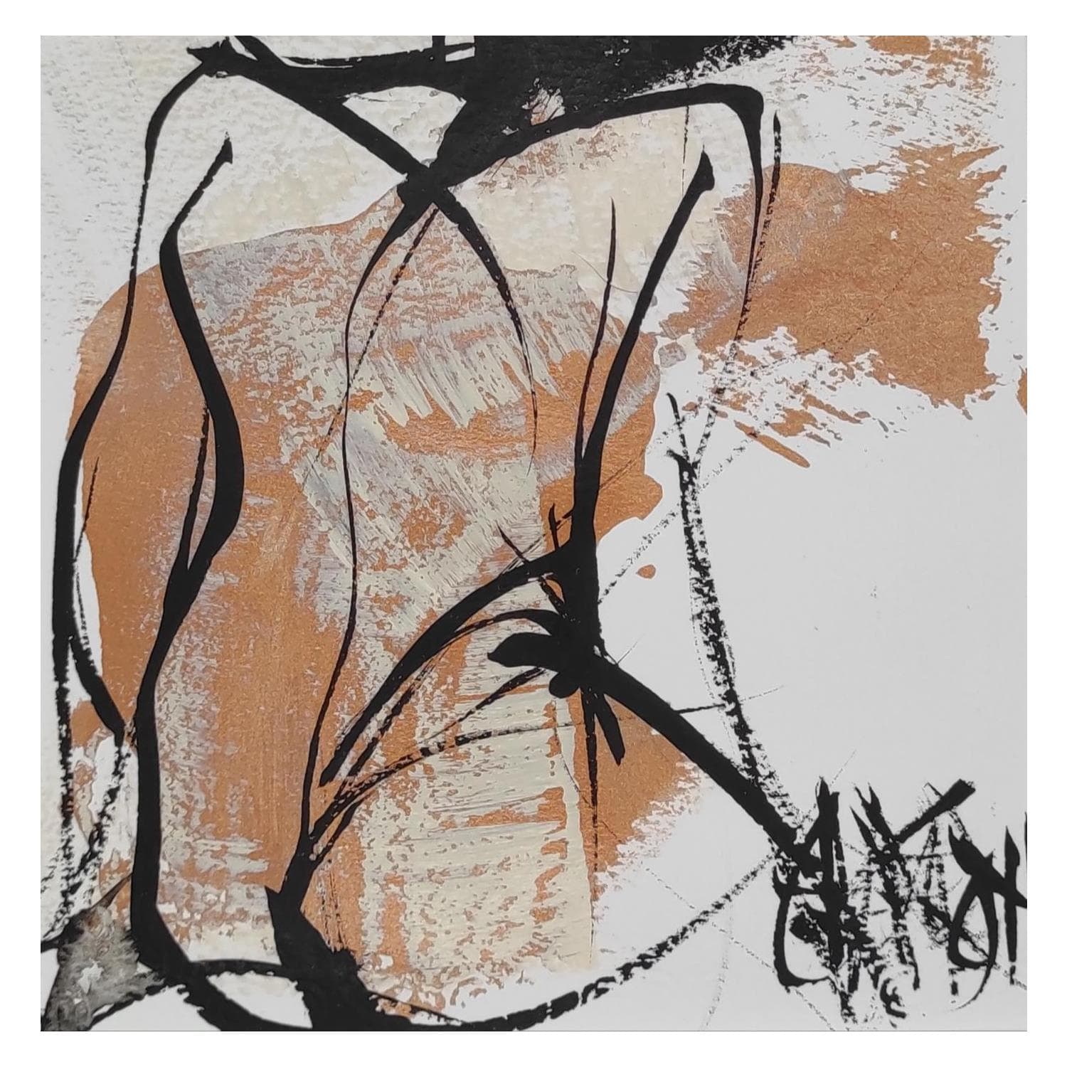 Peinture Bronze 4 par Chaperon Martine Carré d'artistes