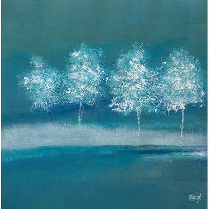 Painting La vie dans les arbres by Escolier Odile | Painting