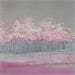 Painting Patiemment les arbres poussent by Escolier Odile | Painting Figurative Landscapes Acrylic Sand