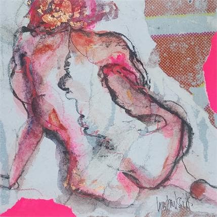 Painting Edwige by Labarussias | Painting Figurative Nude