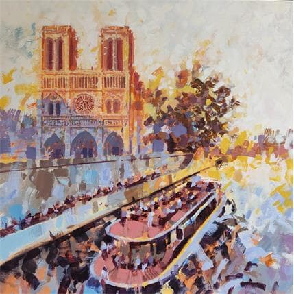 Painting Bateau mouche by Heaton Rudyard | Painting