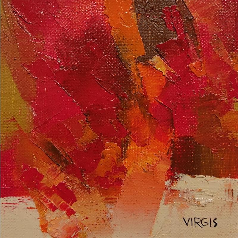 Painting BLENDING by Virgis | Painting Abstract Oil Minimalist