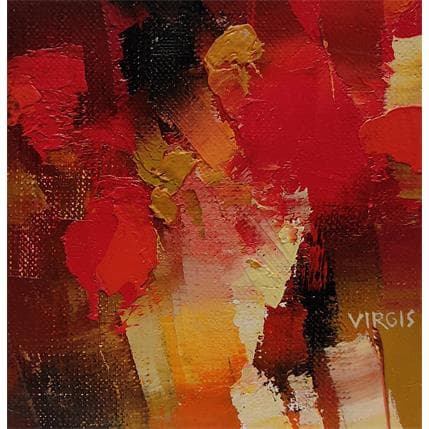 Painting GLOW by Virgis | Painting Abstract Oil Minimalist