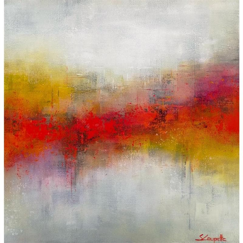 Painting FAITH by Coupette Steffi | Painting Abstract Acrylic Urban