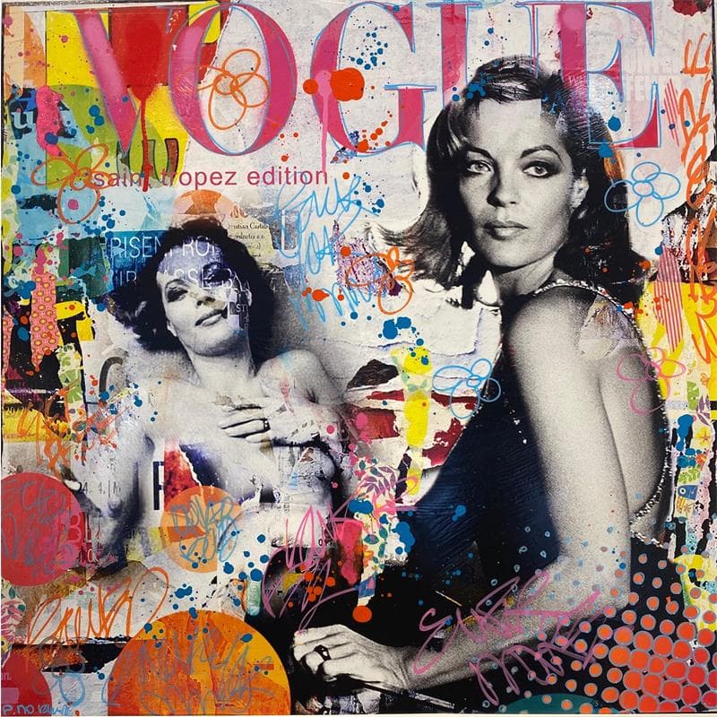 Painting Sweet Romy by Novarino Fabien | Painting Pop-art Pop icons