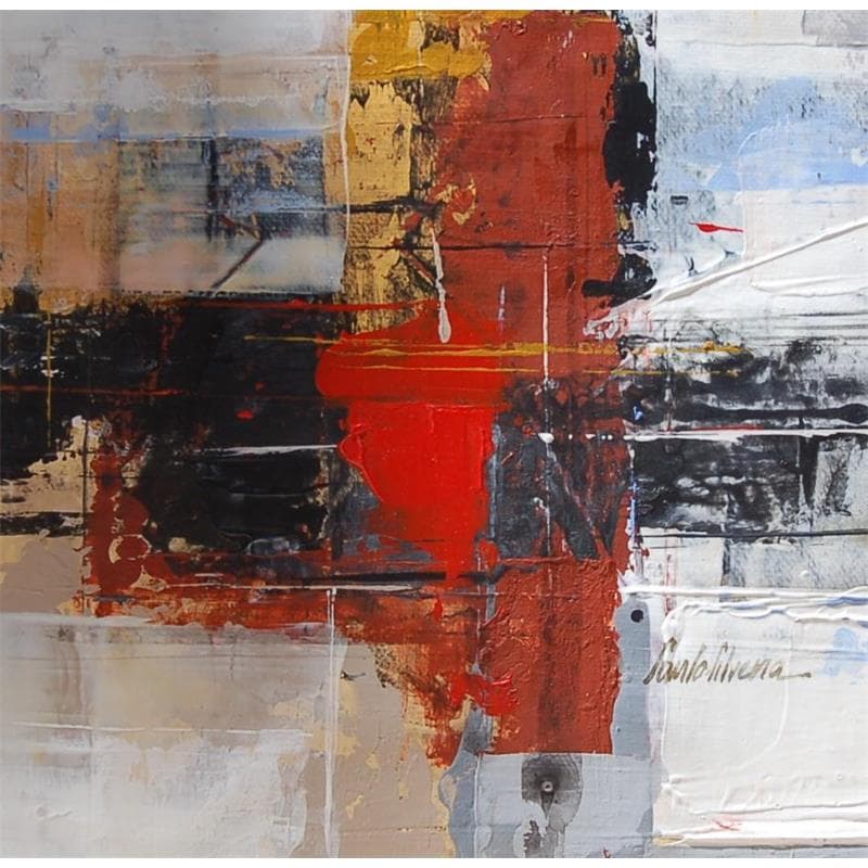 Painting sentimento by Silveira Saulo | Painting Abstract Acrylic