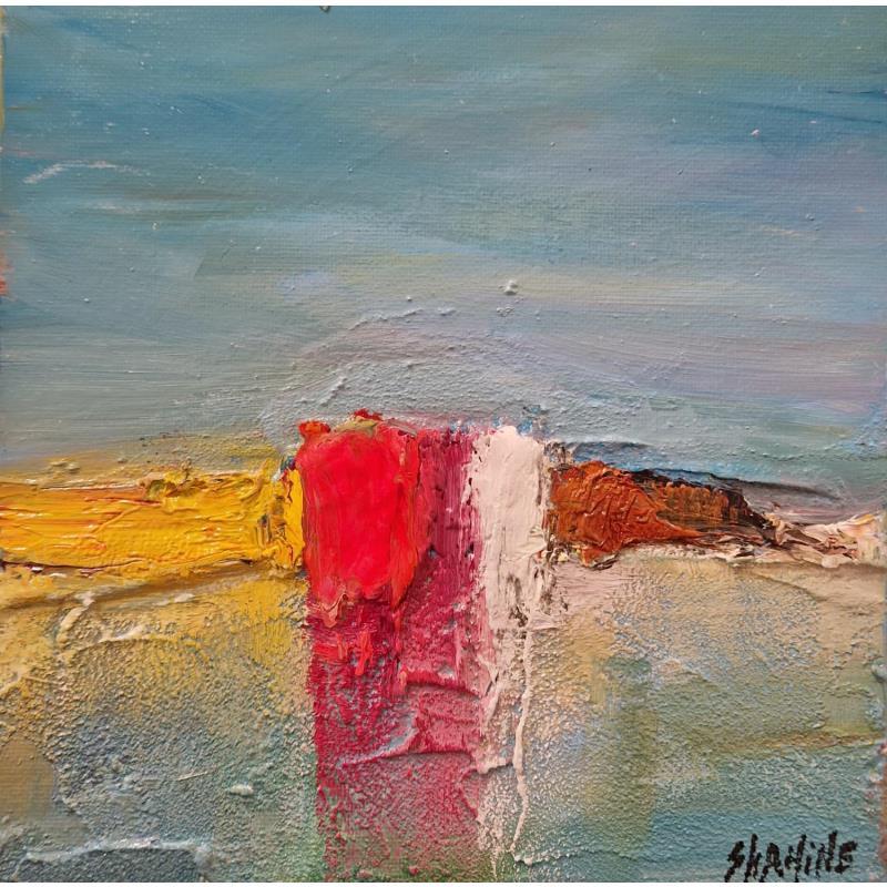 Peinture Horizon colors par Shahine | Tableau Huile