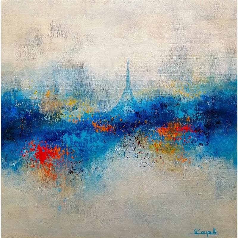 Painting Iconic by Coupette Steffi | Painting Abstract Urban Acrylic