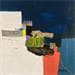 Peinture villa de bord de mer par Lau Blou | Tableau Abstrait Mixte minimaliste