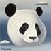 Peinture Panda 2 par Trevisan Carlo | Tableau Huile