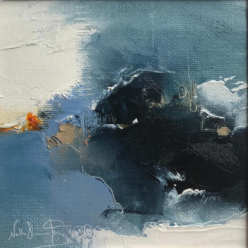 Painting Lueur à l'horizon by Dumontier Nathalie | Painting Oil