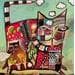 Peinture Pourquoi le chat fugue par Doudoudidon | Tableau Art Singulier Mixte scènes de vie