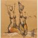 Painting Roxane by Sahuc François | Painting Figurative Nude Acrylic