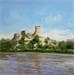 Peinture Chateau de l'Heus par Giroud Pascal | Tableau Huile