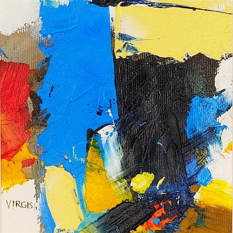 Painting Wild things by Virgis | Painting Abstract Minimalist Oil