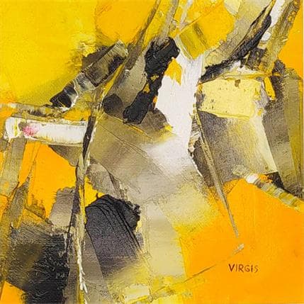 Painting Sun shade by Virgis | Painting Abstract Oil Minimalist, Pop icons