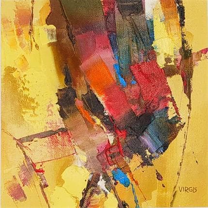 Painting Midday by Virgis | Painting Abstract Oil Minimalist, Pop icons