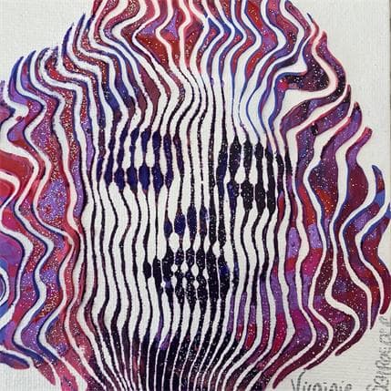 Painting Marylin divine by Schroeder Virginie | Painting Pop-art Acrylic Pop icons