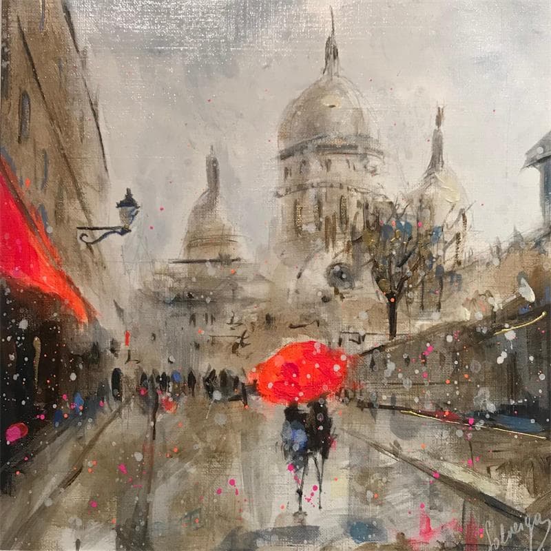 Painting Paris 103 by Solveiga | Painting