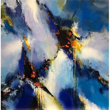 Painting 263 by Naen | Painting Abstract Mixed Minimalist