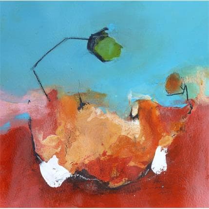 Painting L'ivresse des couleurs by Han | Painting Abstract Mixed still-life, Minimalist
