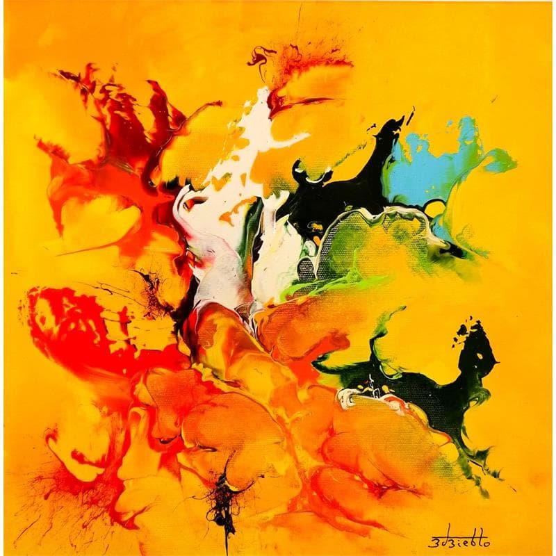 Painting 18.09.38 by Zdzieblo Thierry | Painting Abstract Acrylic Minimalist