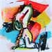 Painting Snoopy 323a by Shokkobo | Painting Pop art Mixed Pop icons Animals