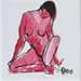 Painting Douceur toilée 2 by Chaperon Martine | Painting Figurative Nude Acrylic