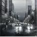 Painting Neige urbaine by Galloro Maurizio | Painting Oil