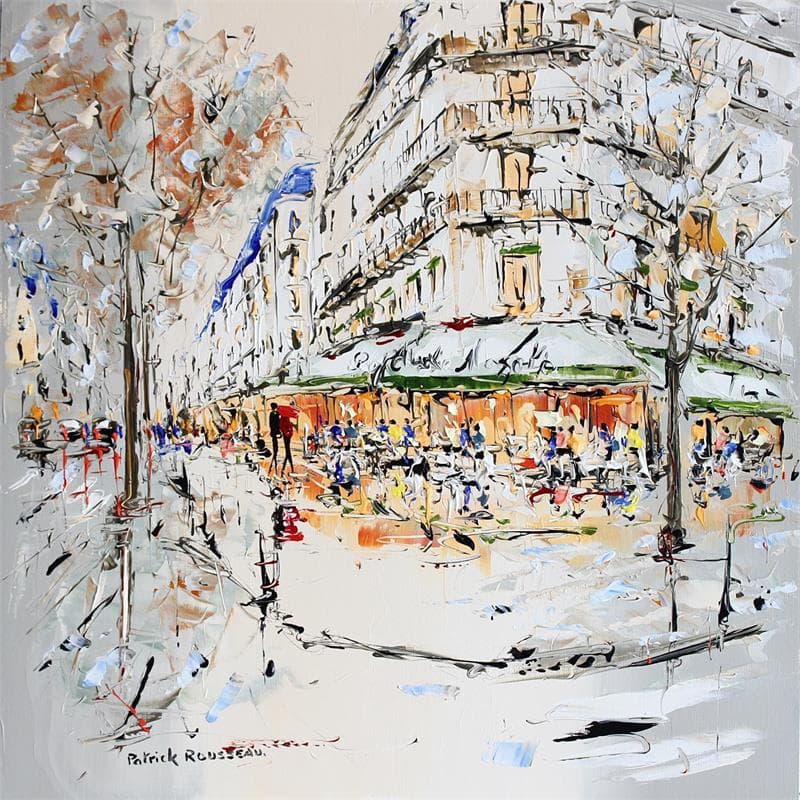 Painting Promenade après la pluie by Rousseau Patrick | Painting