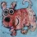 Peinture On dirait un petit cochon ! par Maury Hervé | Tableau Figuratif Scènes de vie Huile