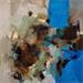 Gemälde BE KONSERVATU von Virgis | Gemälde Abstrakt Minimalistisch Öl