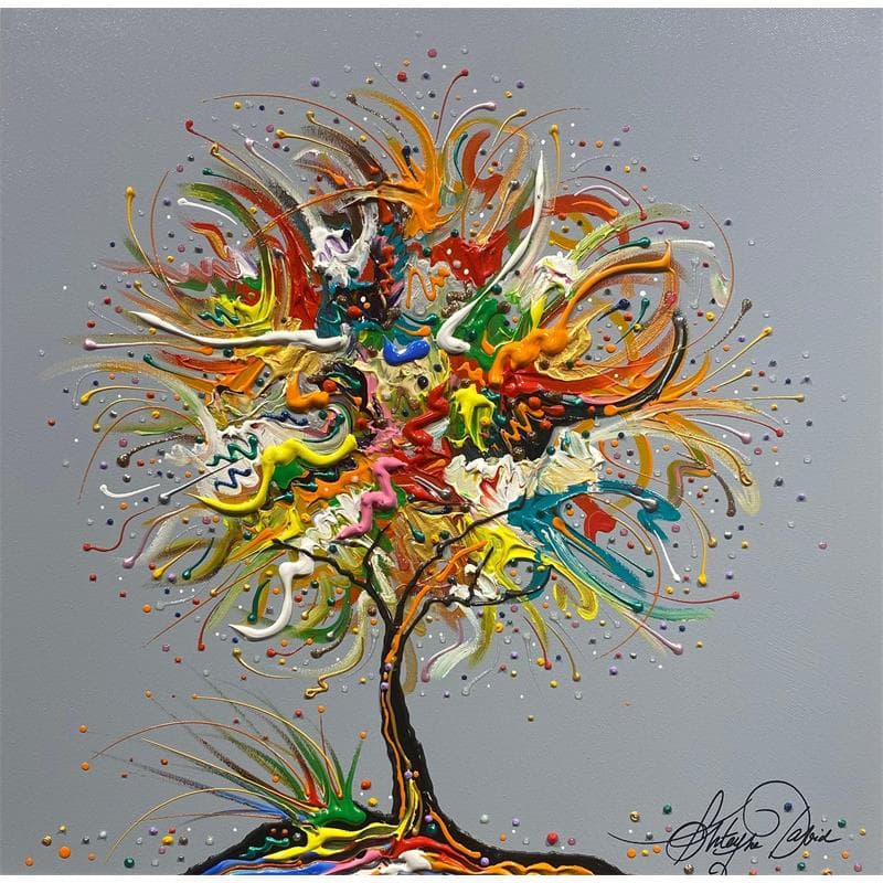 Painting L'arbre de l'amour by Fonteyne David | Painting