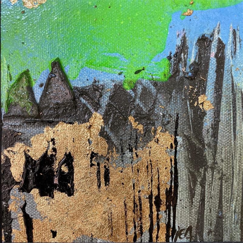 Painting Tiny Stephansdom 8 by Horea | Painting Raw art Urban Oil