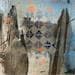 Painting Tiny Stephansdom 10 by Horea | Painting Raw art Urban Oil