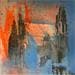 Painting Vienne 1 by Horea | Painting Raw art Urban Oil