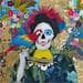 Peinture Frida klimt par Geiry | Tableau Art Singulier Mixte icones Pop