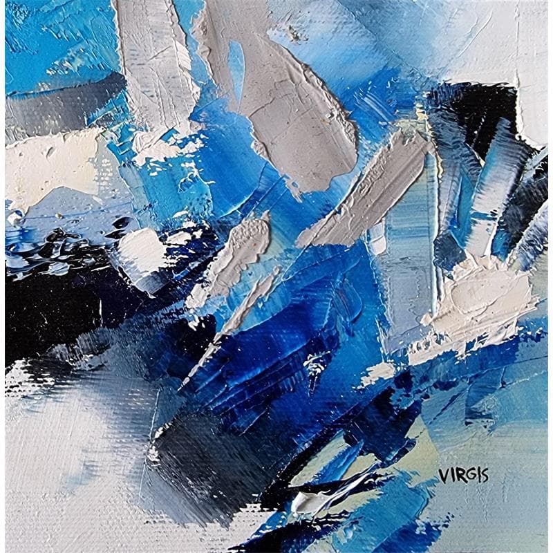 Painting Blue and grey by Virgis | Painting