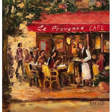 Peinture Le Provence par Arkady | Tableau Figuratif Huile scènes de vie