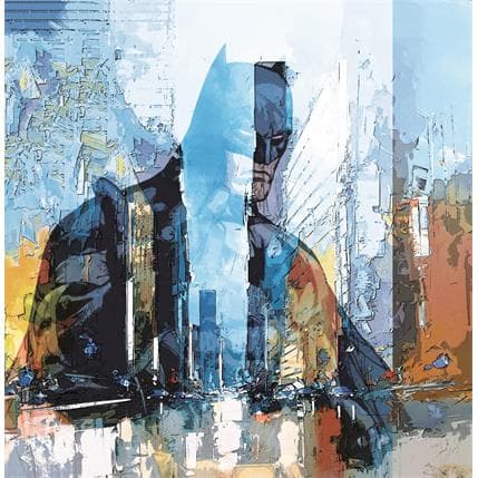 Painting Batman - Brooklyn by Castan Daniel | Painting Pop art Mixed Pop icons, Urban