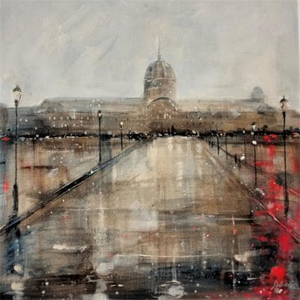Painting Ecole militaire by Solveiga | Painting  Acrylic
