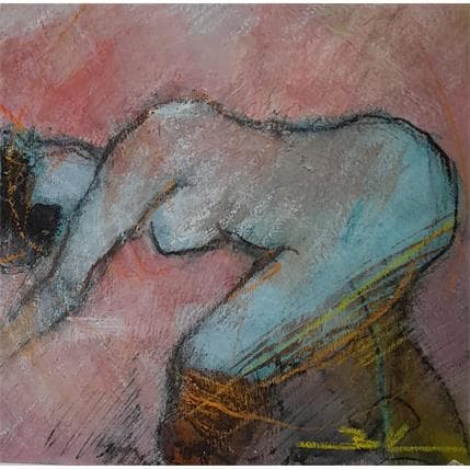 Painting Si tout va bien… by Kerbastard Béatrice | Painting Figurative Acrylic Nude