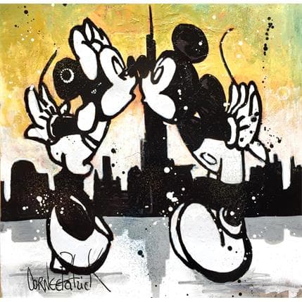 Painting Very good trip by Cornée Patrick | Painting Pop art Graffiti Pop icons