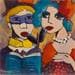 Painting Duo by Fauve | Painting Figurative Life style Acrylic