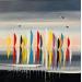 Painting soiree en bateau by Fonteyne David | Painting Figurative Oil Acrylic