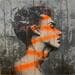 Peinture Gone par Graffmatt | Tableau Street Art Portraits Graffiti Acrylique