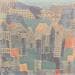 Gemälde Village von Devie Bernard  | Gemälde Figurativ Materialismus Urban Pappe Acryl
