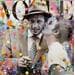 Peinture Jean Paul I Love You par Novarino Fabien | Tableau Pop-art Icones Pop