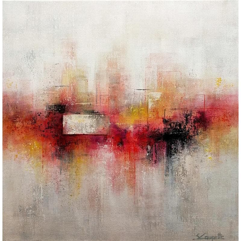 Painting Light fog by Coupette Steffi | Painting Abstract Urban Acrylic